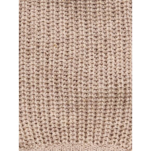 The Sweater Shop Ireland Vintage Wool Sweater O/S Oatmeal Oversize Chunky Cozy - Picture 3 of 9